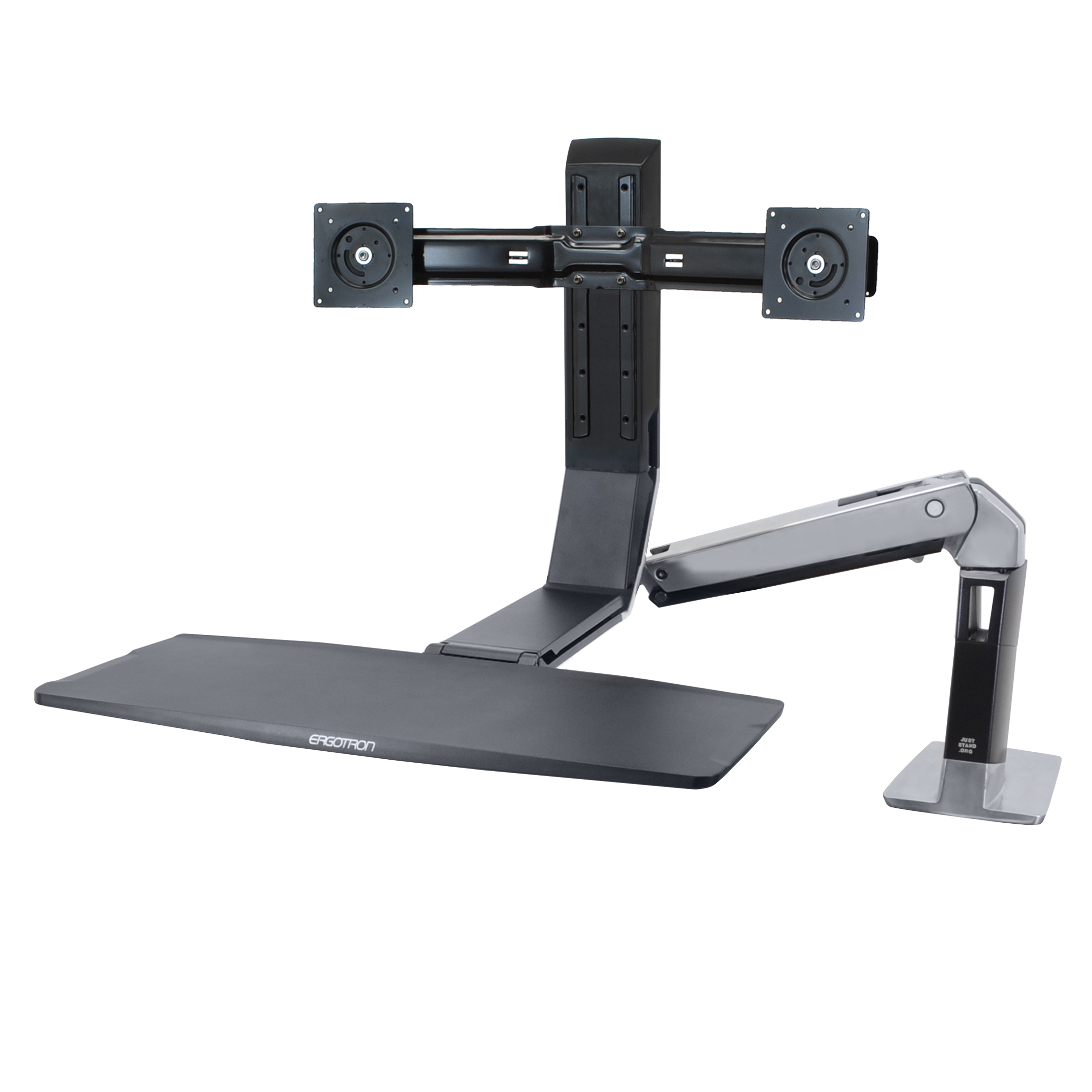 Standing Desk Mount | WorkFit-A Dual 