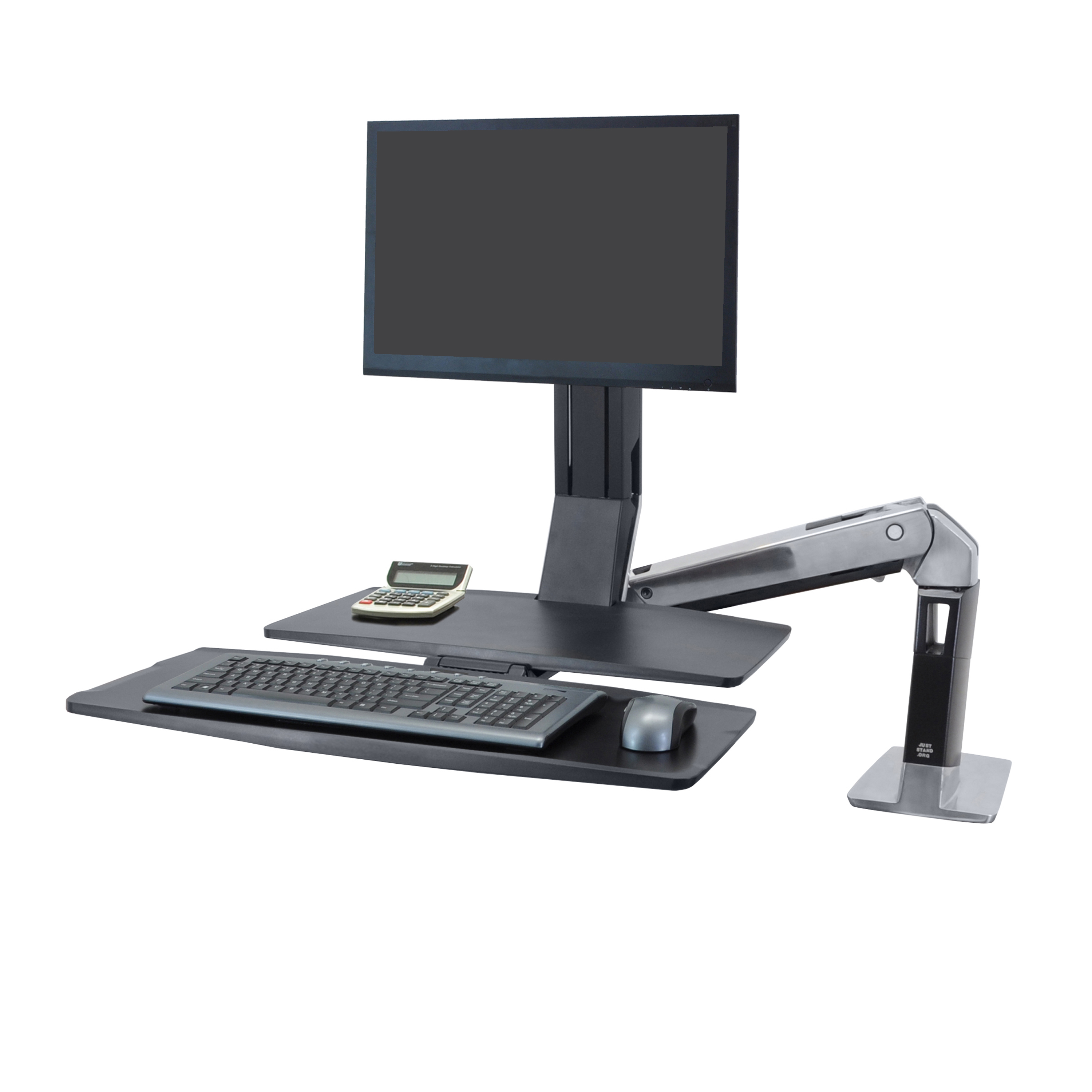 Ergotron WorkFit Single LD Monitor Kit Stand