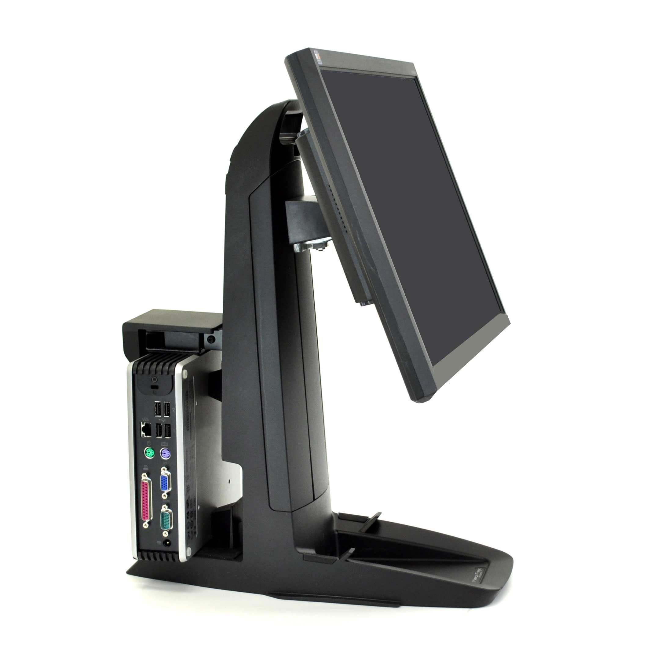 ergotron Monitor-Halterung Neo-Flex Lift Stand 33-396-085 schwarz für 2  Monitore >> büroshop24