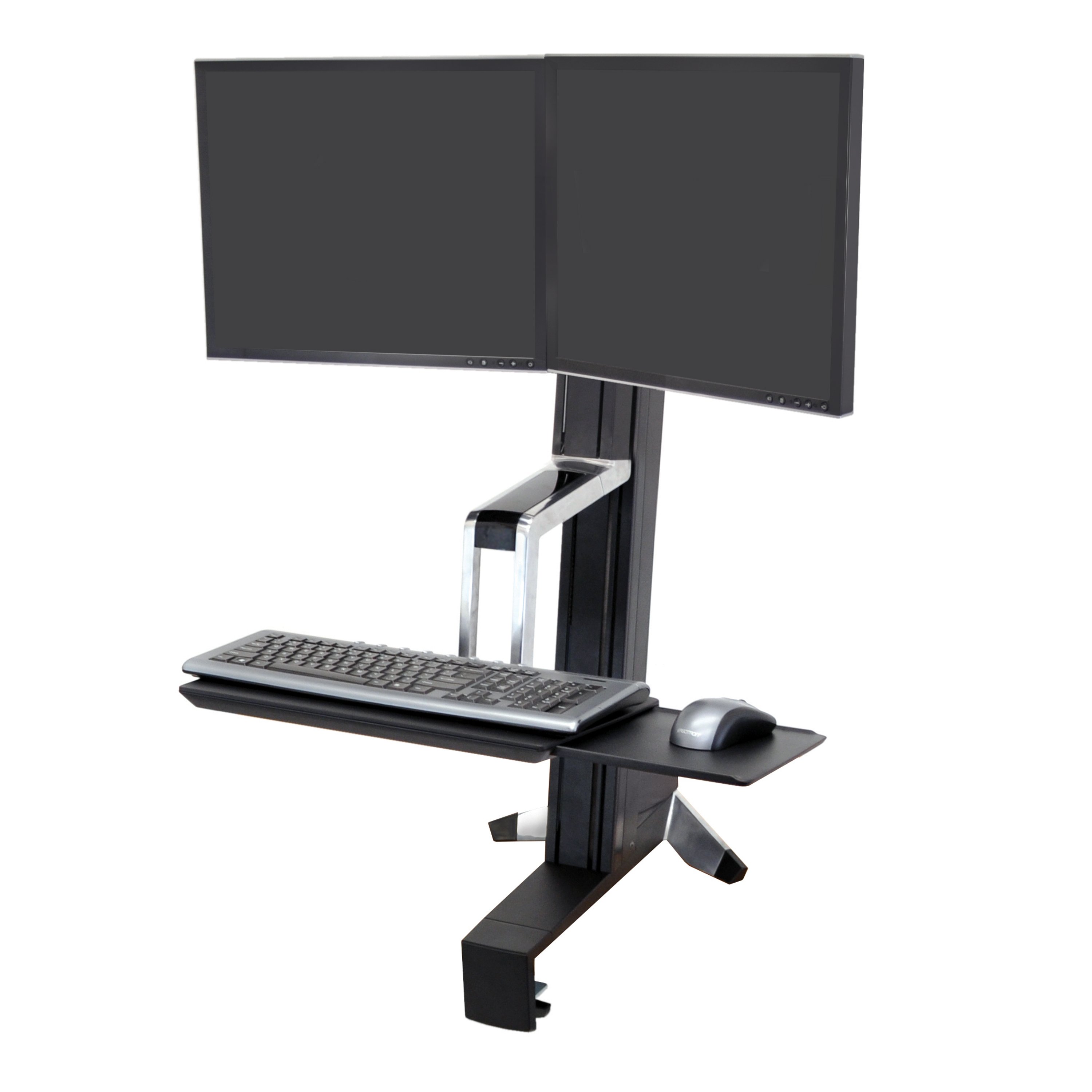 Ergonomic Height Adjustable Sit-Stand Desk Workspace Workstation Computer Riser 
