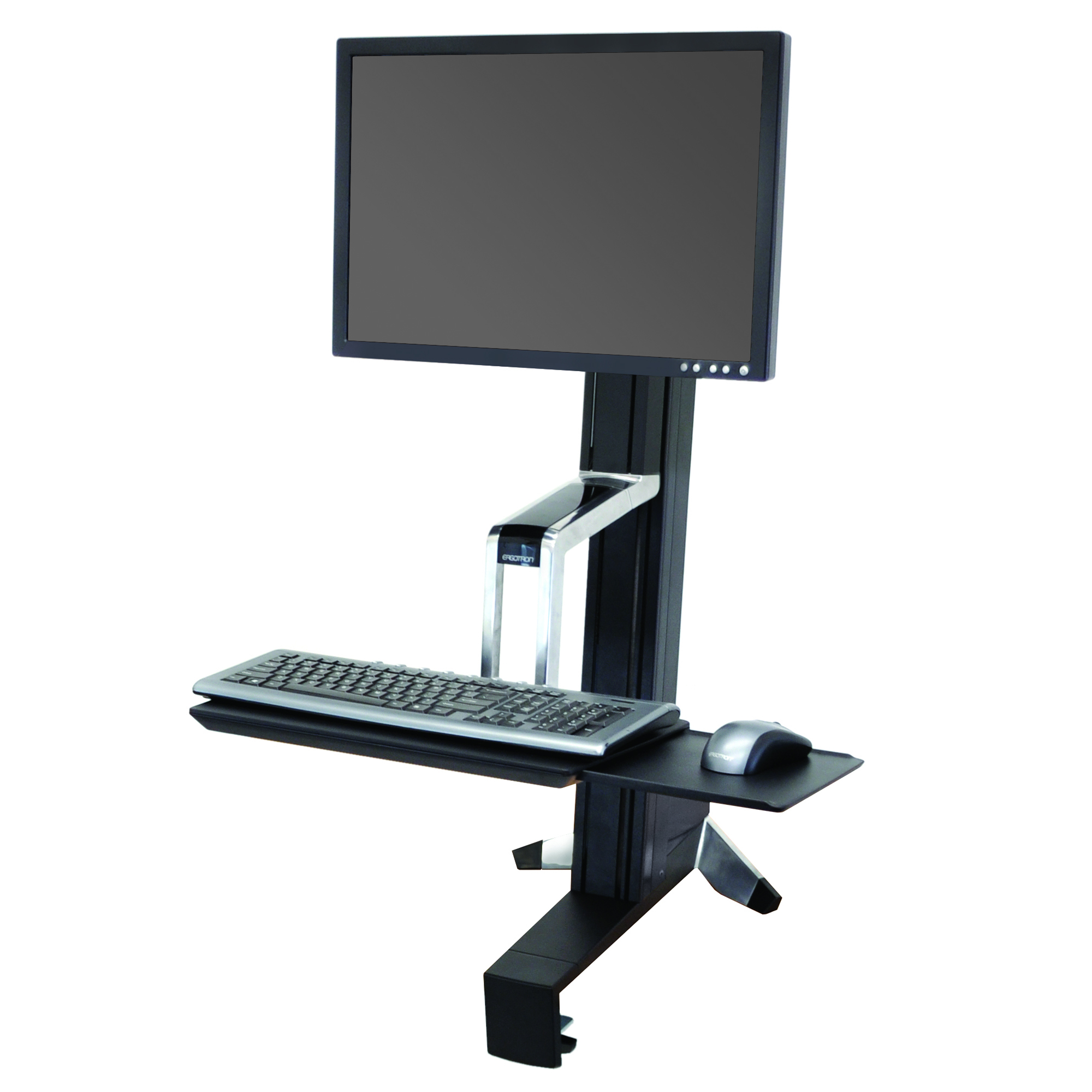 Standing Workstation | WorkFit-S Standing Desk Converter | Ergotron
