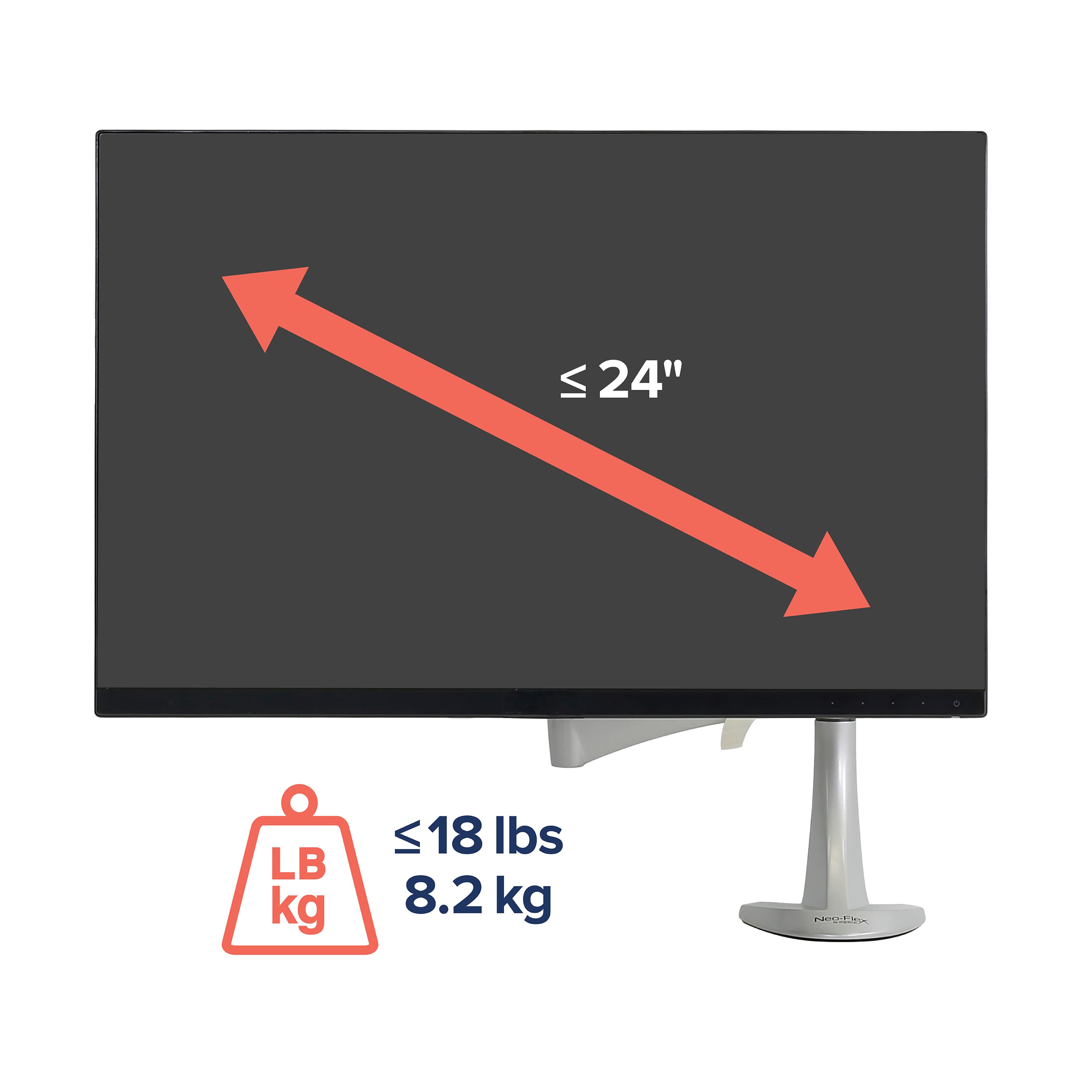 Neo Flex Dual ☀️ Monitor Lift Stand für 2 Monitore ab 229,90€