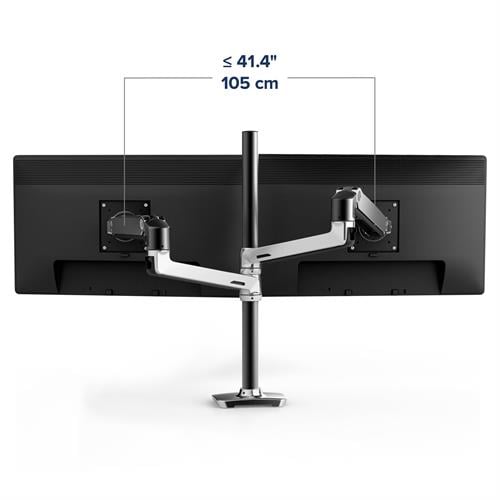 Ergotron LX Desk Mount Monitor Arm, Tall Pole