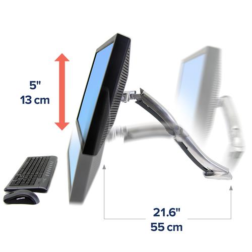 MX Heavy Monitor Arm | Large Display Mount | Ergotron