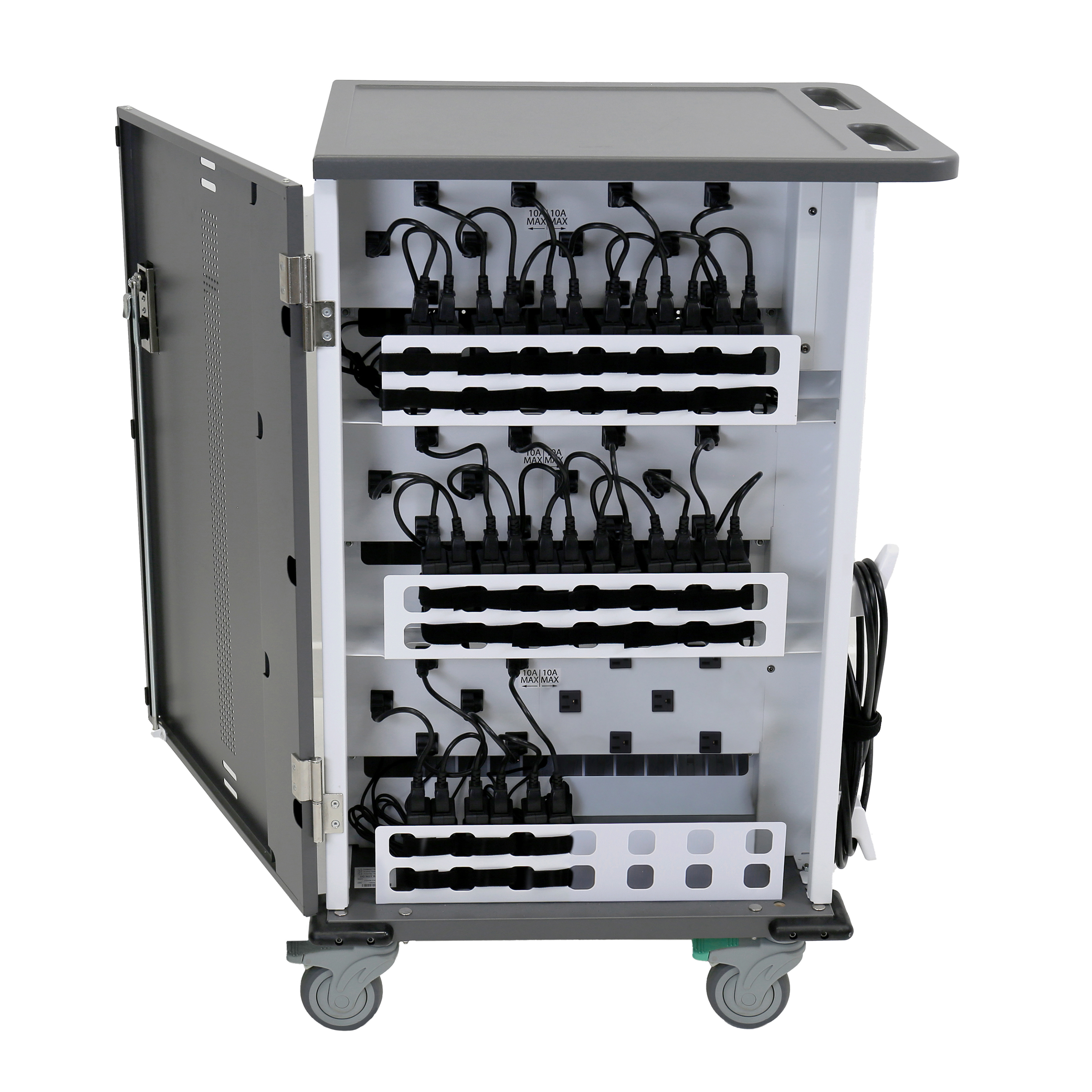 YES30 Laptop Charging Cart & Makerspace | Ergotron