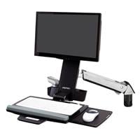 Combination Monitor & Keyboard Arm with Worksurface | Ergotron