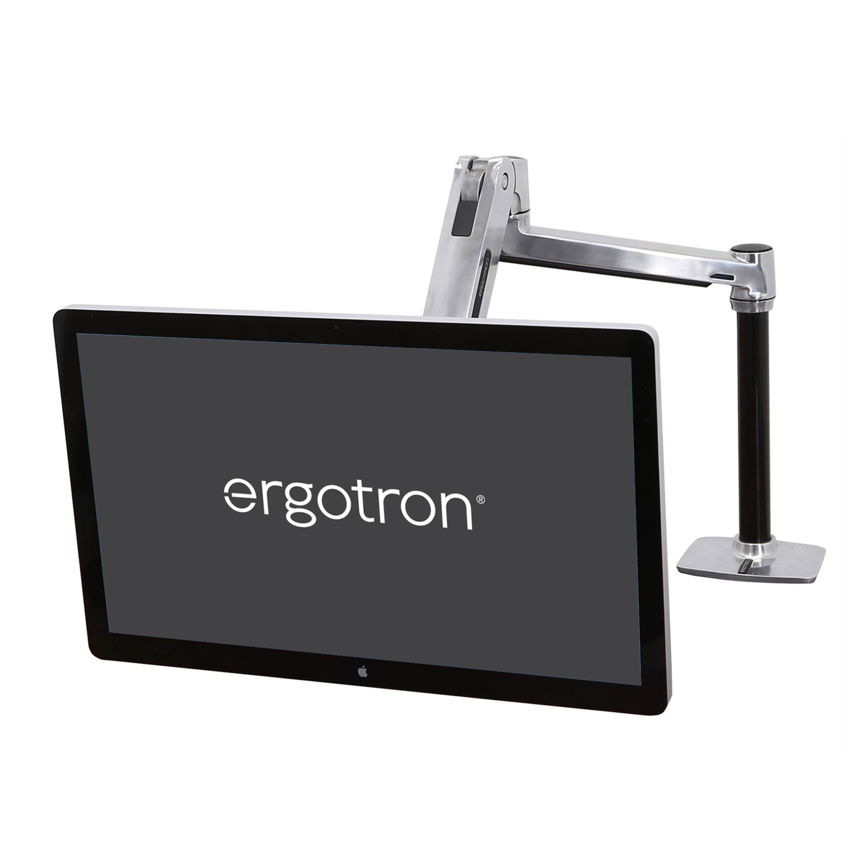 ergotron Monitor-Halterung LX mit hoher Säule 45-537-224 schwarz für 1  Monitor, Tischklemme, Tischbohrung - Bürobedarf Thüringen