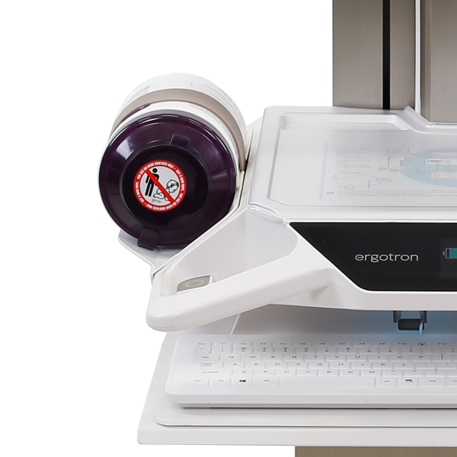Medical Cart Sani-wipes Holder | Ergotron