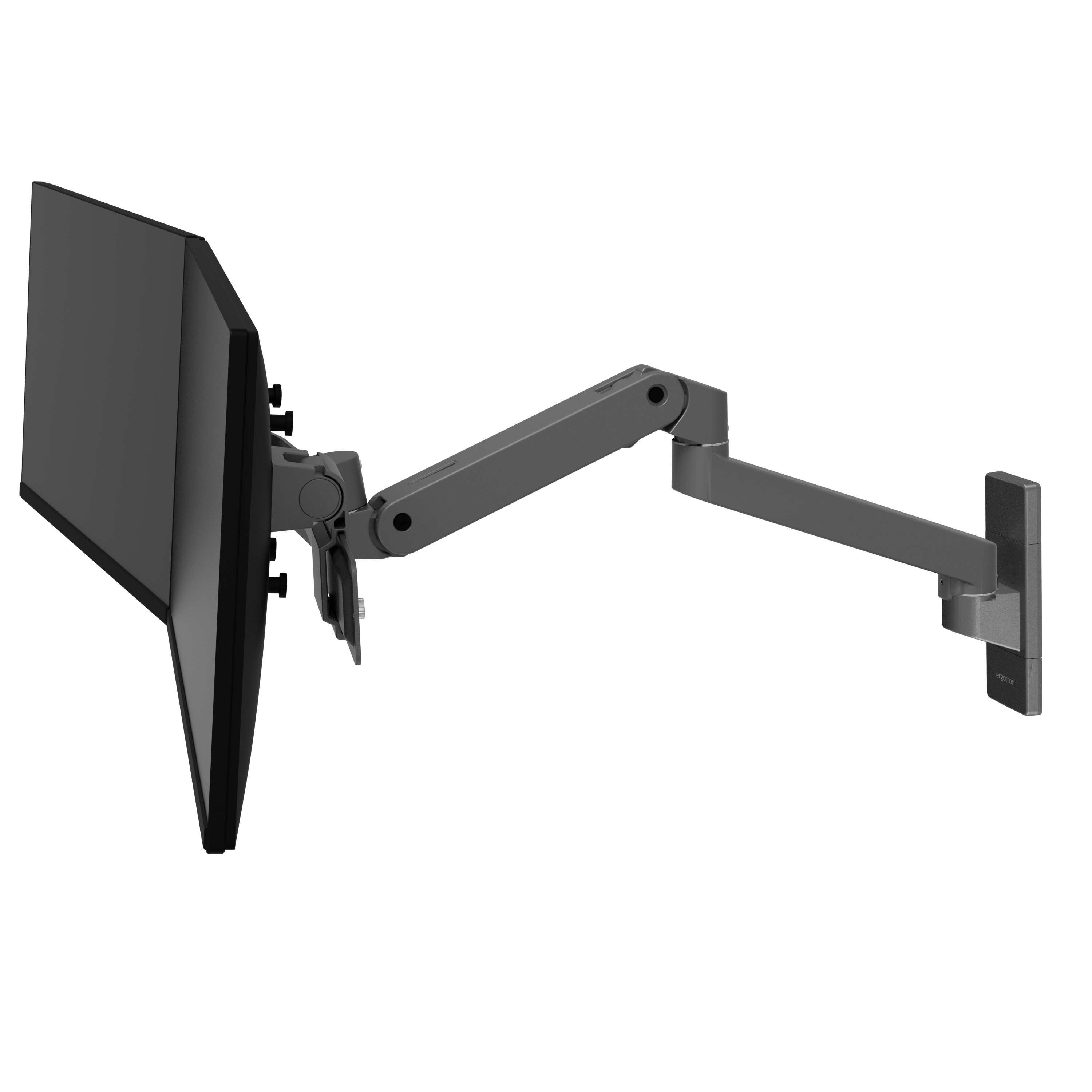 Dual Monitor Arm | Wall Mount for 2 Displays | Ergotron