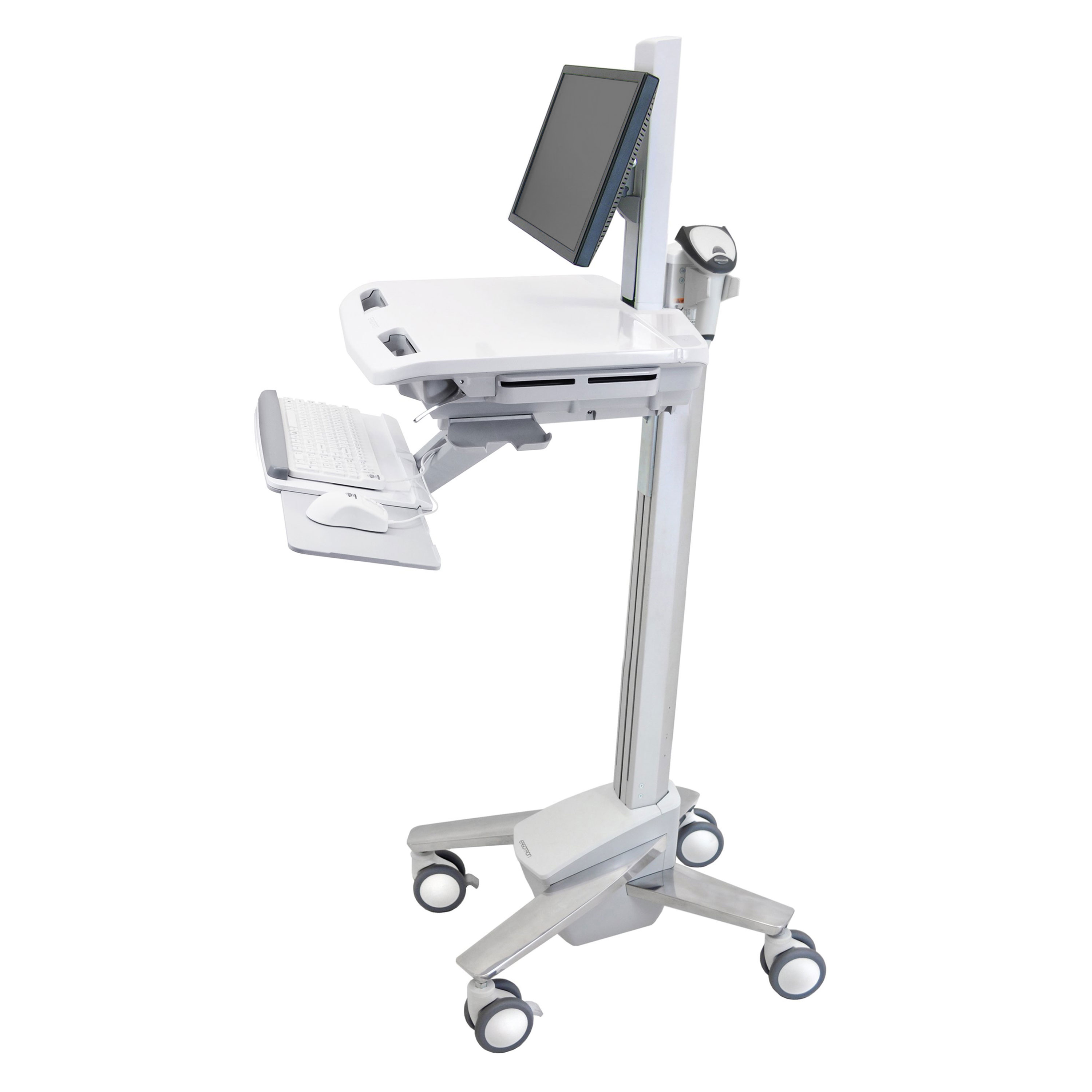 StyleView Medical Cart, Light Duty, LCD Cart