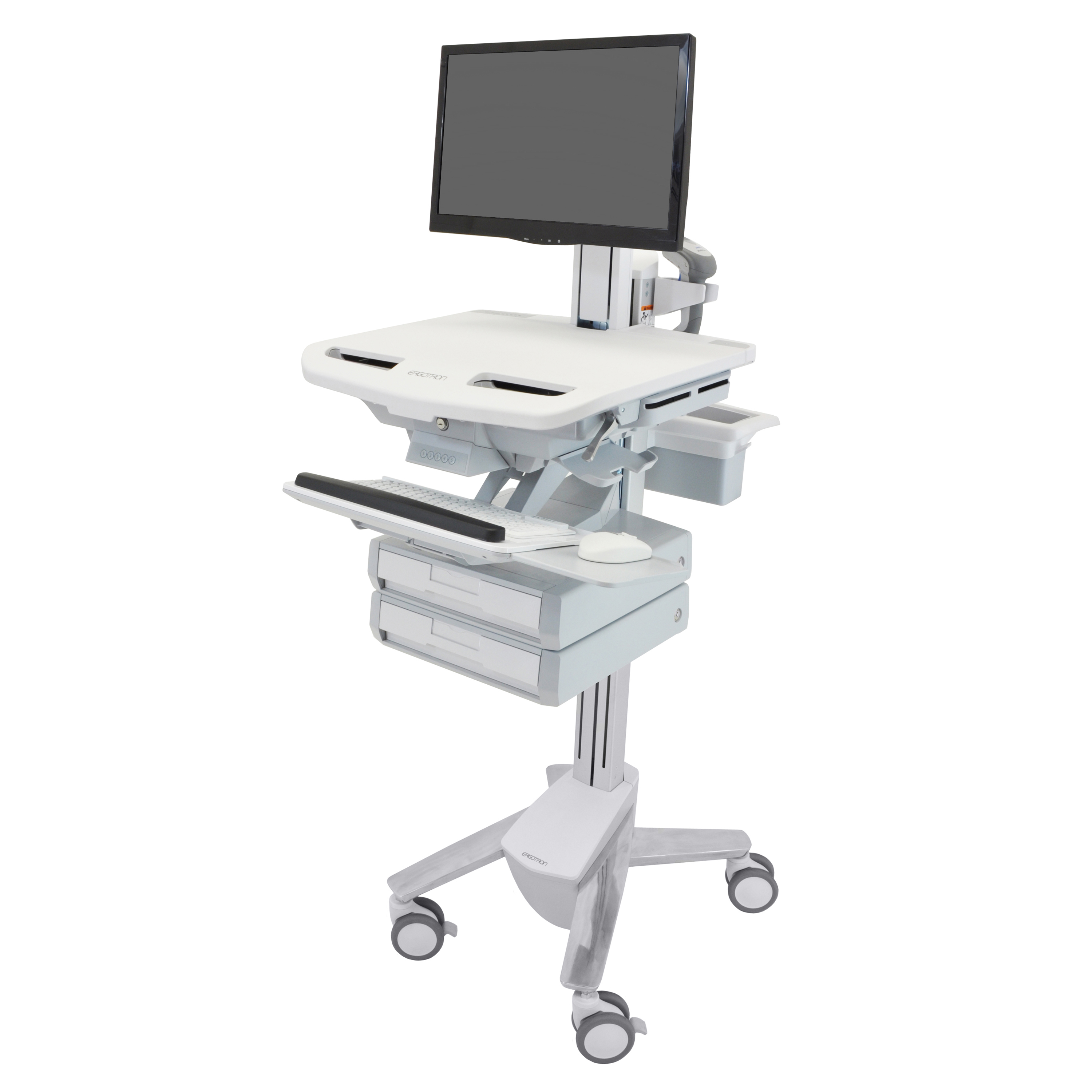 Ergotron SV43-1320-0 StyleView Medical Cart, non-powered