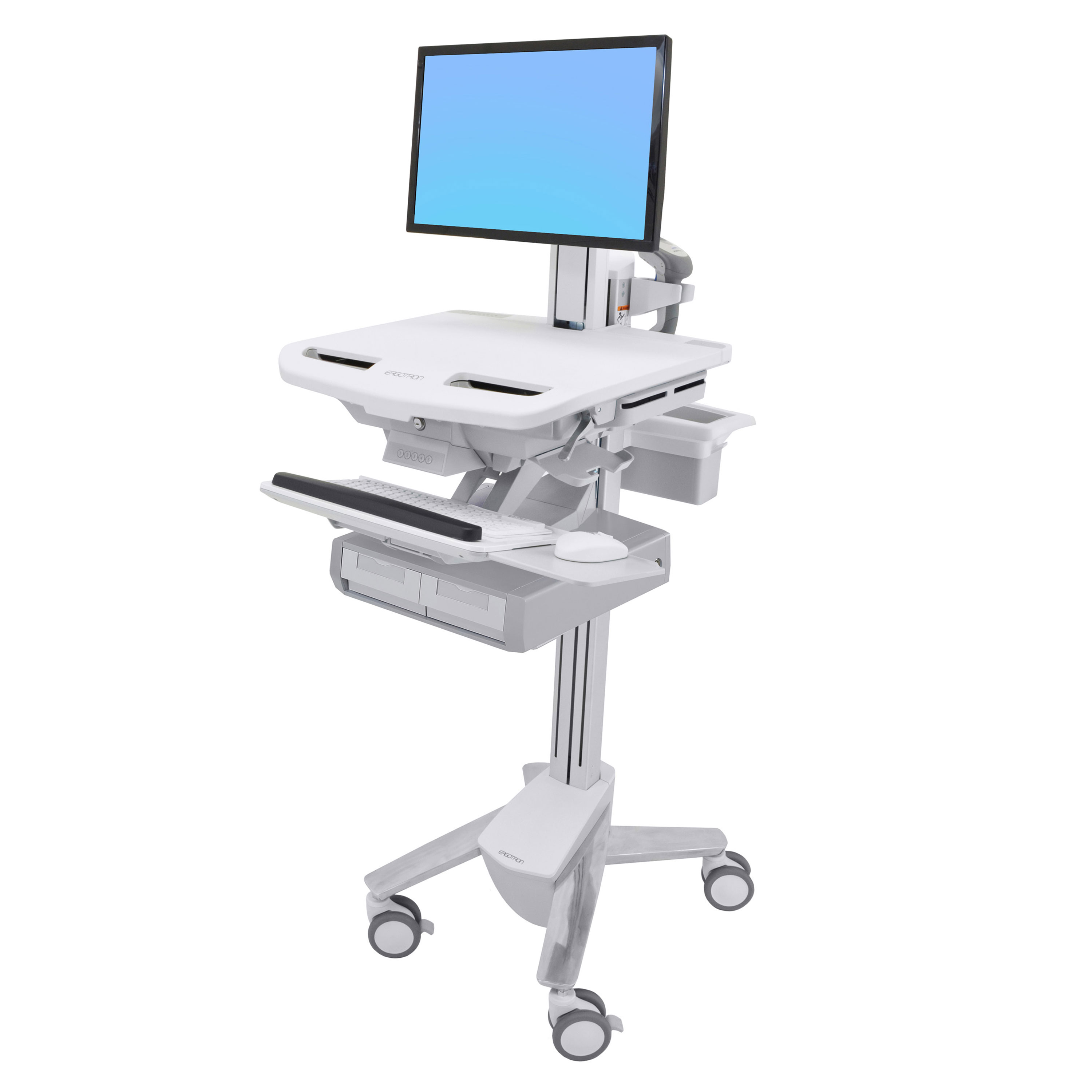 Ergotron Sv43 13a0 Styleview Medical Cart Non Powered